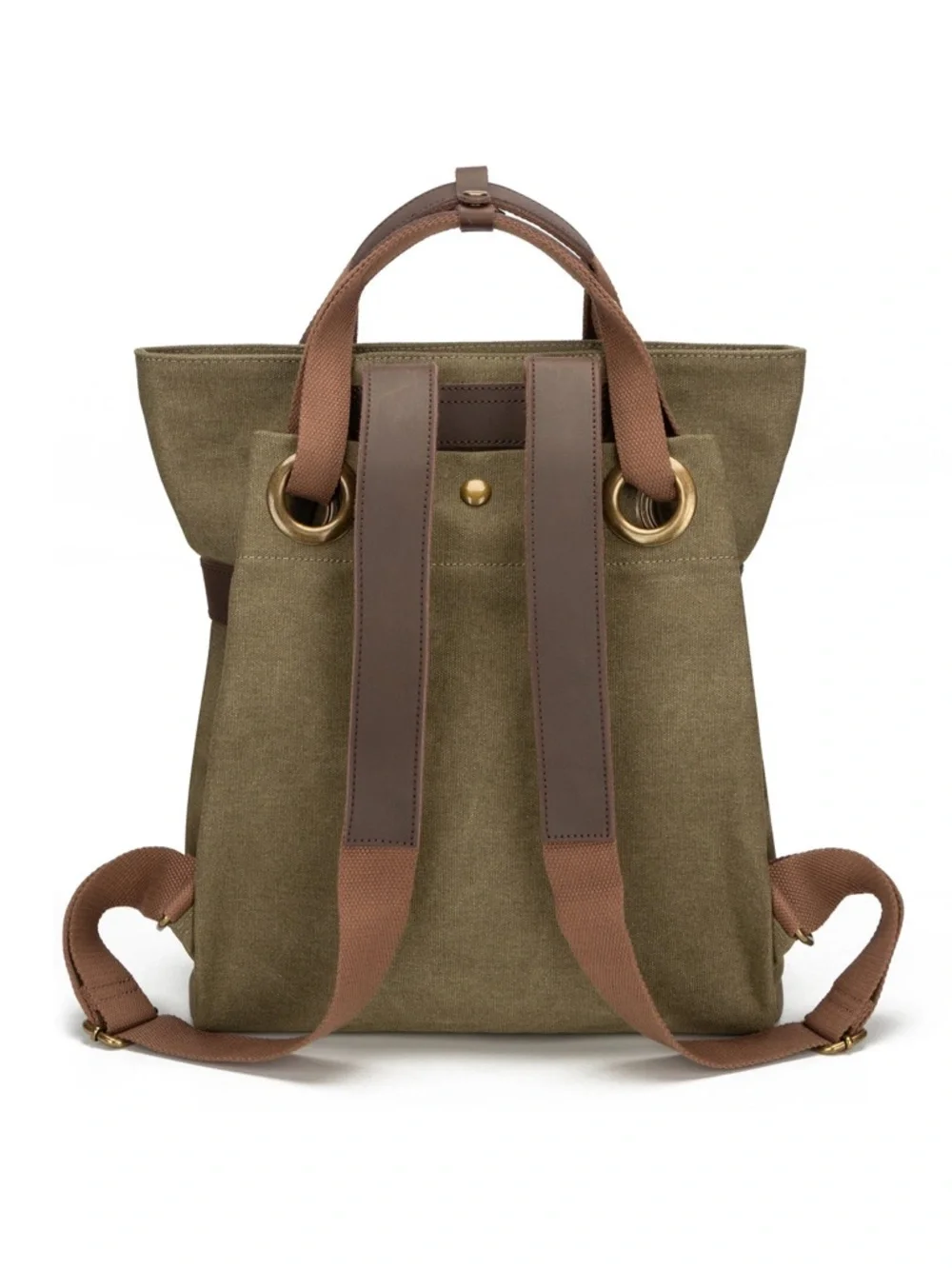 ZEDE Paris Pont-Des-Arts Olive Backpack Size Large